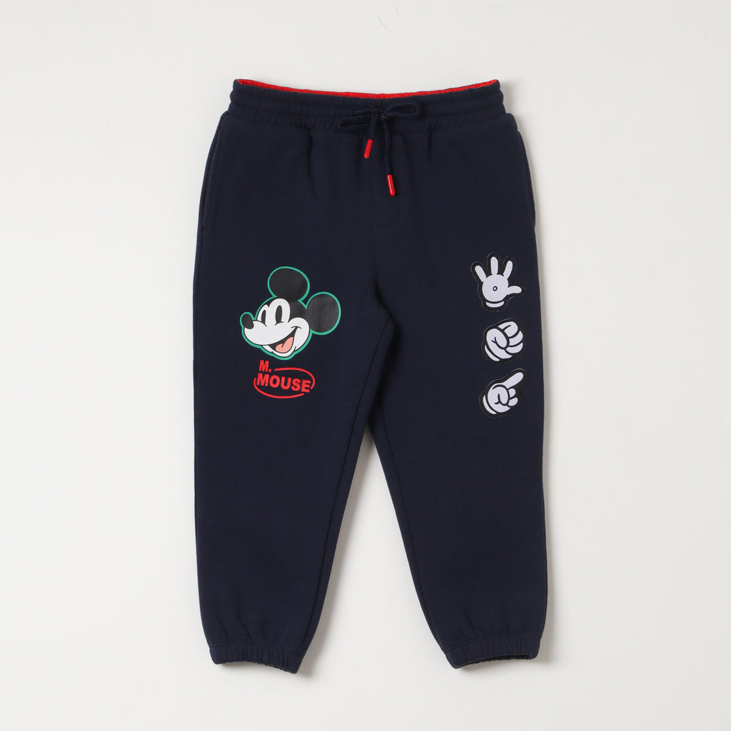 Pantalon De Buzo Niño Mickey M. Mouse Negro Disney