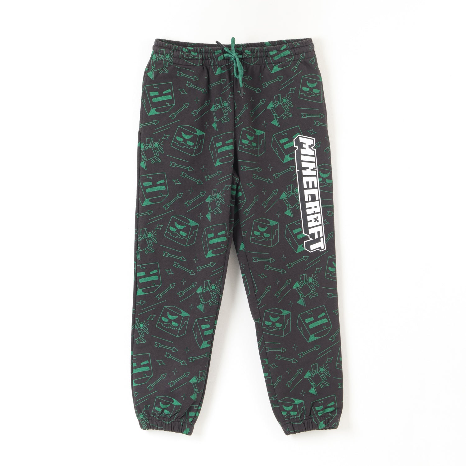 Pantalon De Buzo Niño Full Of Heads Negro Minecraft