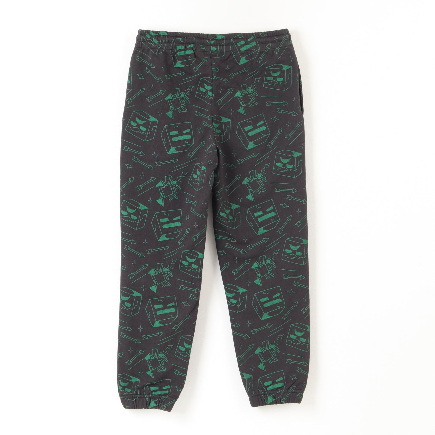 Pantalon De Buzo Niño Full Of Heads Negro Minecraft