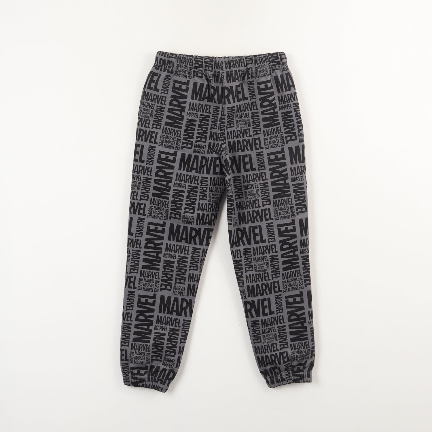 Pantalon De Buzo Niño Spiderman Full Logo Gris Marvel