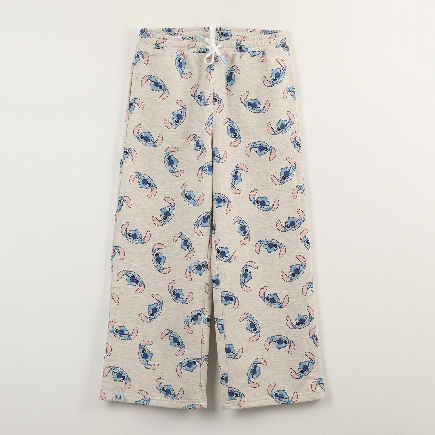 Pantalon Flare De Buzo Niña Lilo & Stitch Print Gris Disney