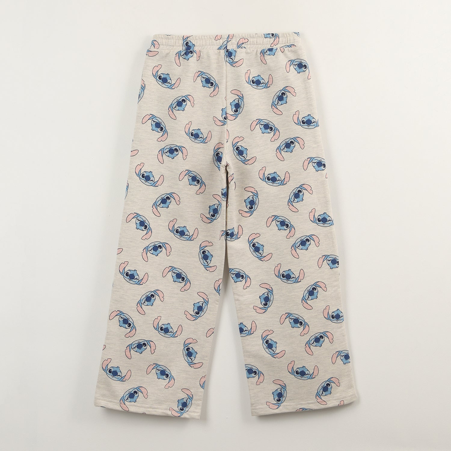 Pantalon Flare De Buzo Niña Lilo & Stitch Print Gris Disney