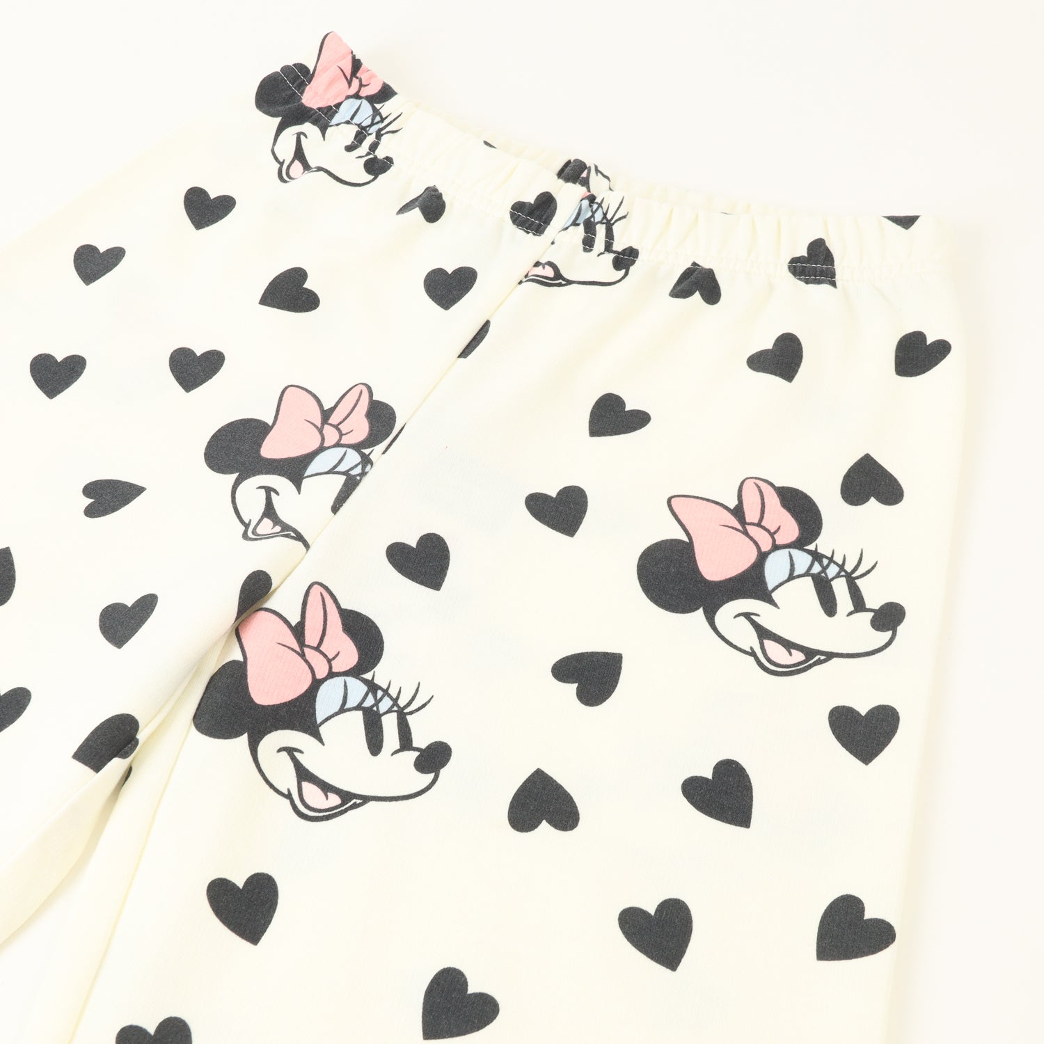 Pantalon Palazzo De Buzo Niña Minnie Love Beige Disney