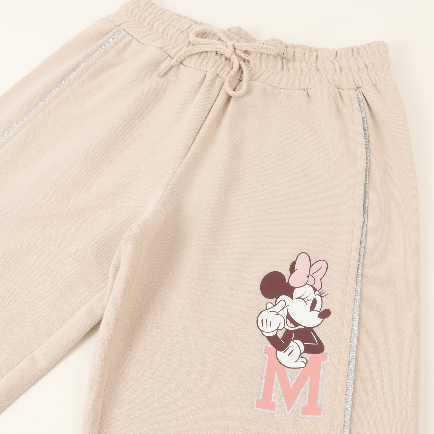 Pantalon De Buzo Niña Minnie Cute Beige Disney
