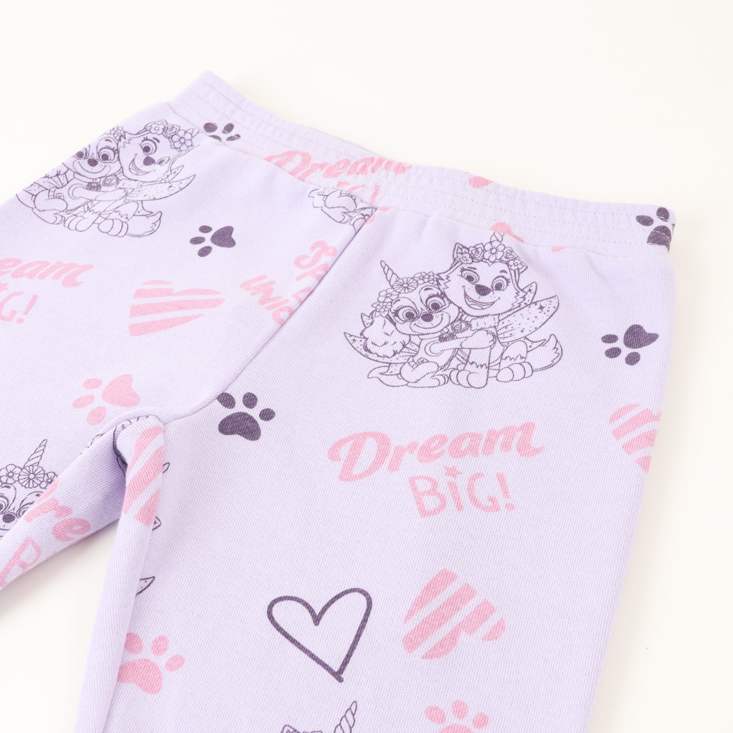 Pantalon De Buzo Niña Skye Y Everest Spark Morado Paw Patrol