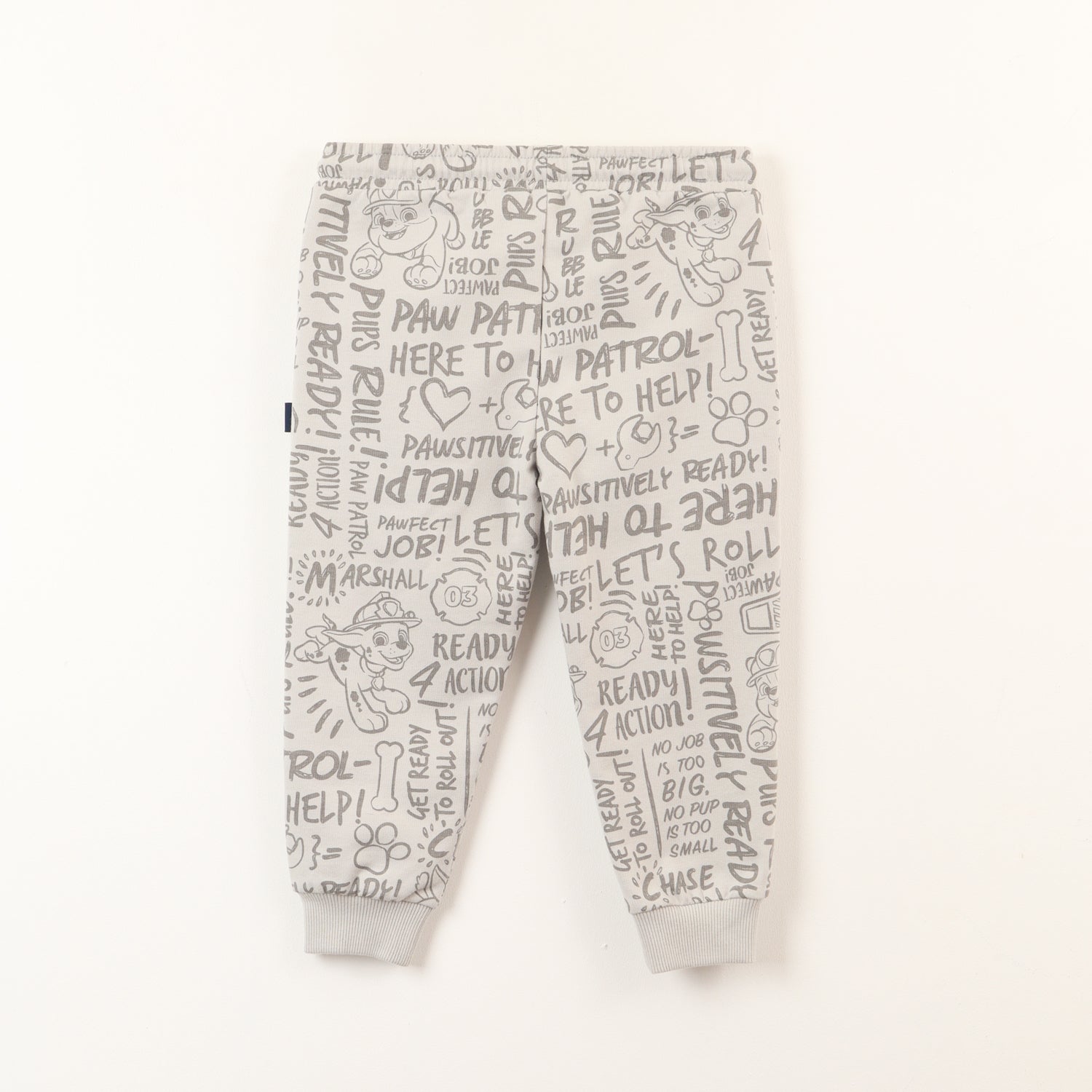 Pantalon De Buzo Niño Rubble Y Marshall Beige Paw Patrol