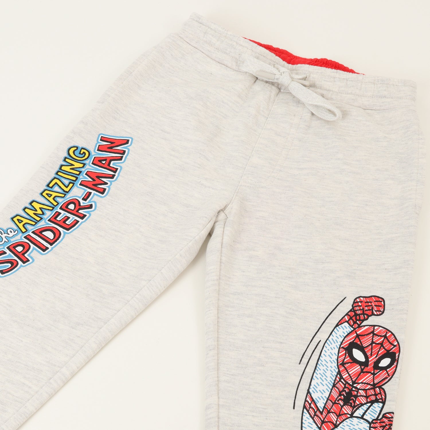 Pantalon De Buzo Niño Spiderman Amazing Gris Marvel