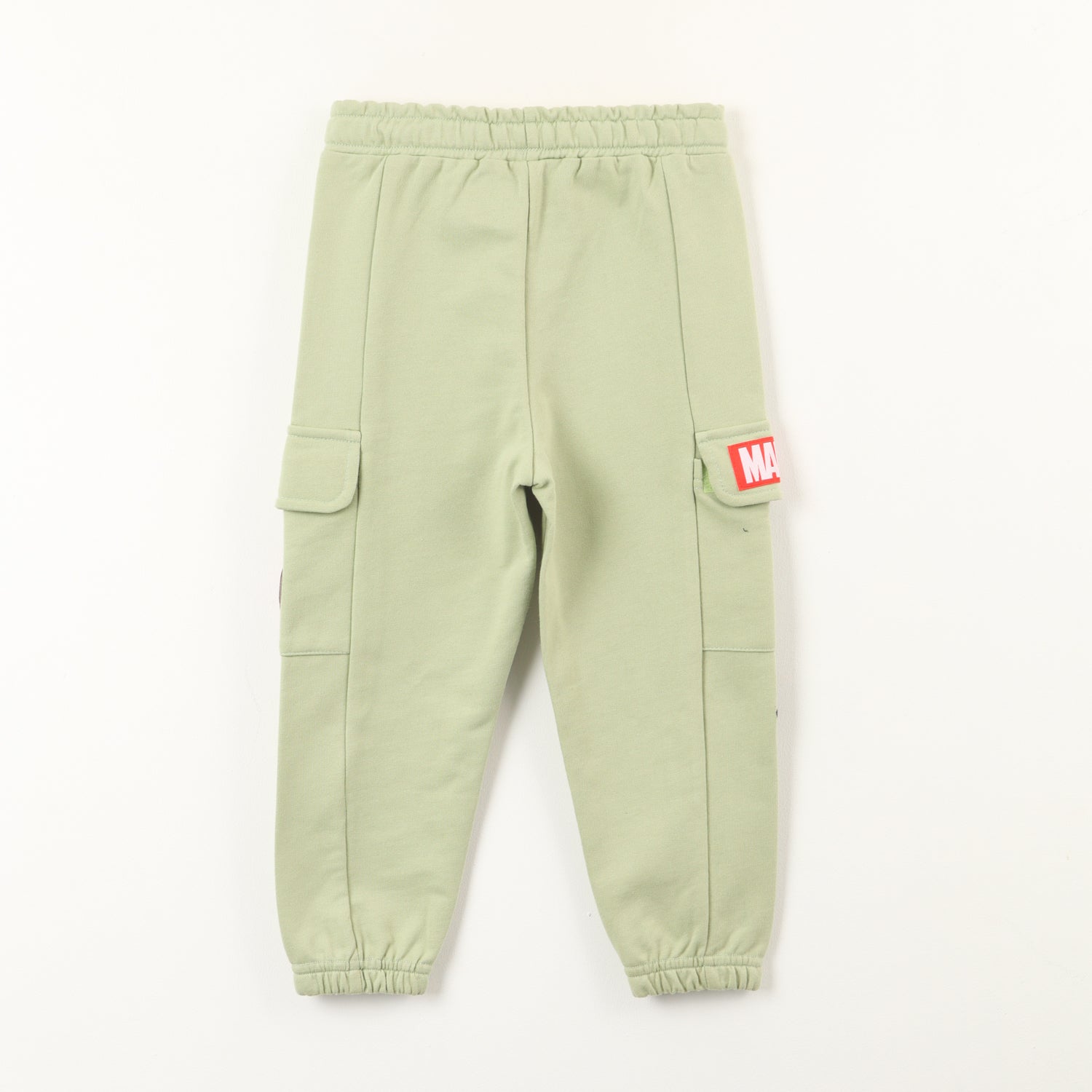Pantalon Cargo De Buzo Niño Spidey Bolsillos Verde Marvel