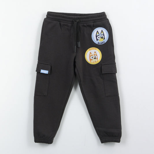 Pantalón de Buzo Niño Cargo Gris Bingo & Bluey - Pantalones Chile | The Brands Club cl