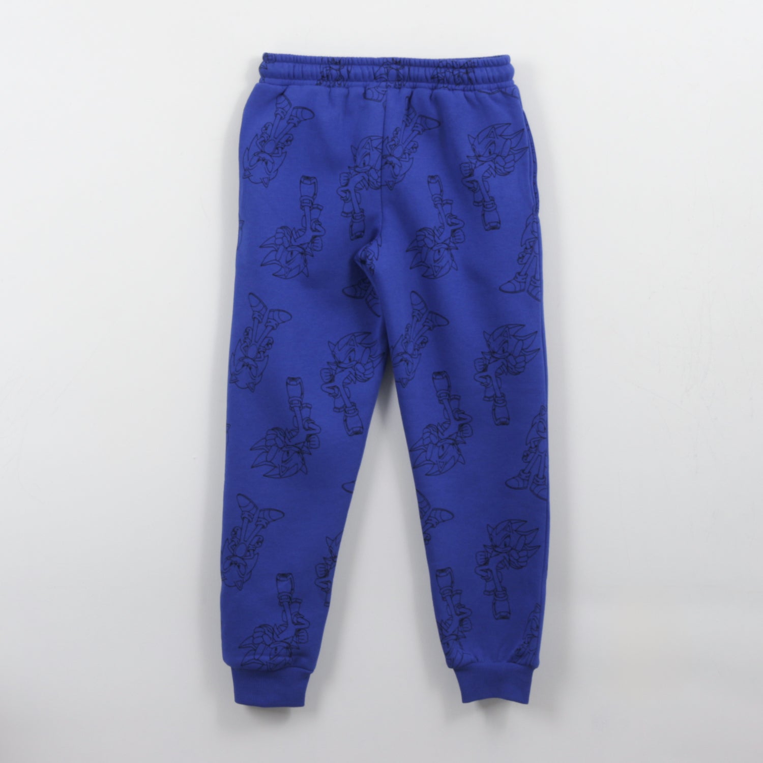 Pantalón de Buzo Niño Full Print Azul Shadow & Sonic - Pantalones Chile | The Brands Club cl