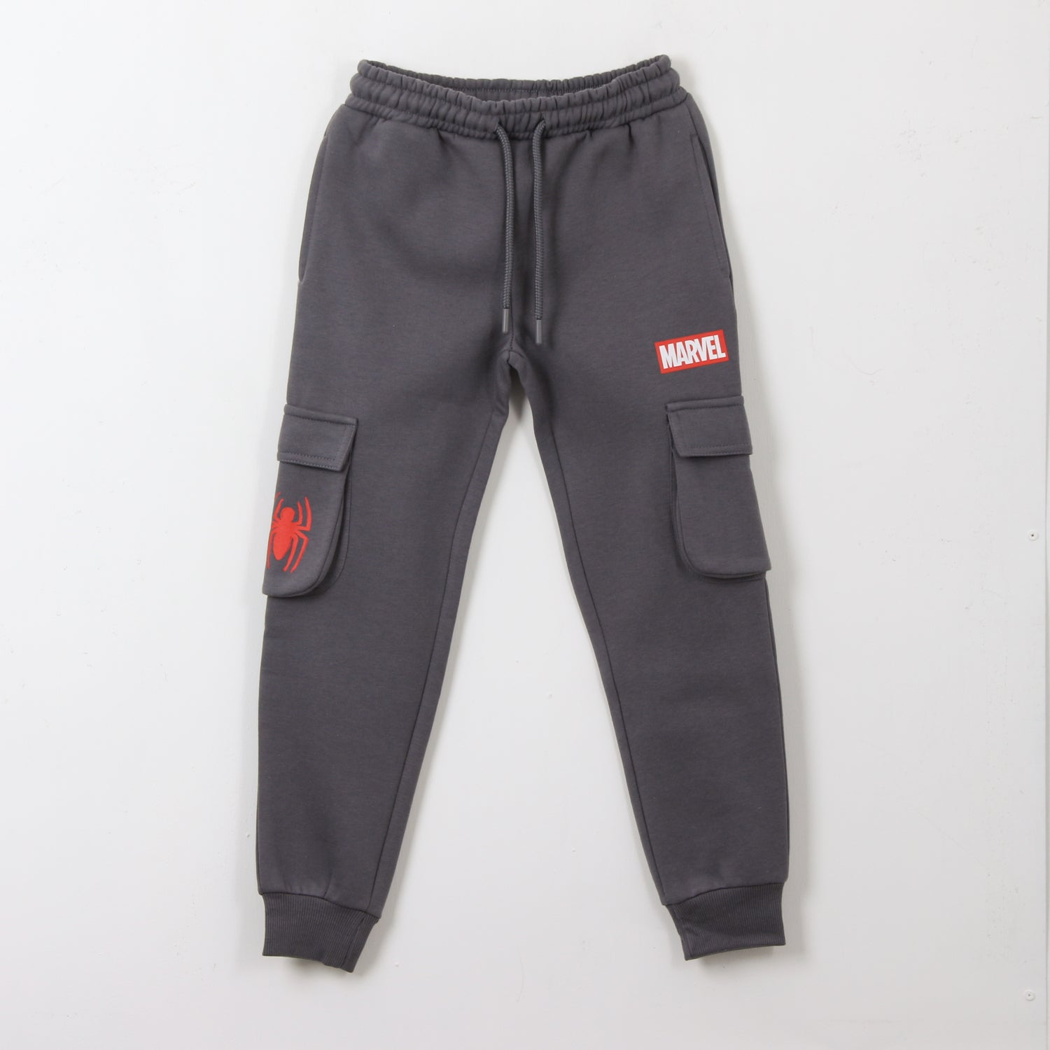 Pantalón de Buzo Niño Cargo Spiderman Gris Marvel - Pantalones Chile | The Brands Club cl
