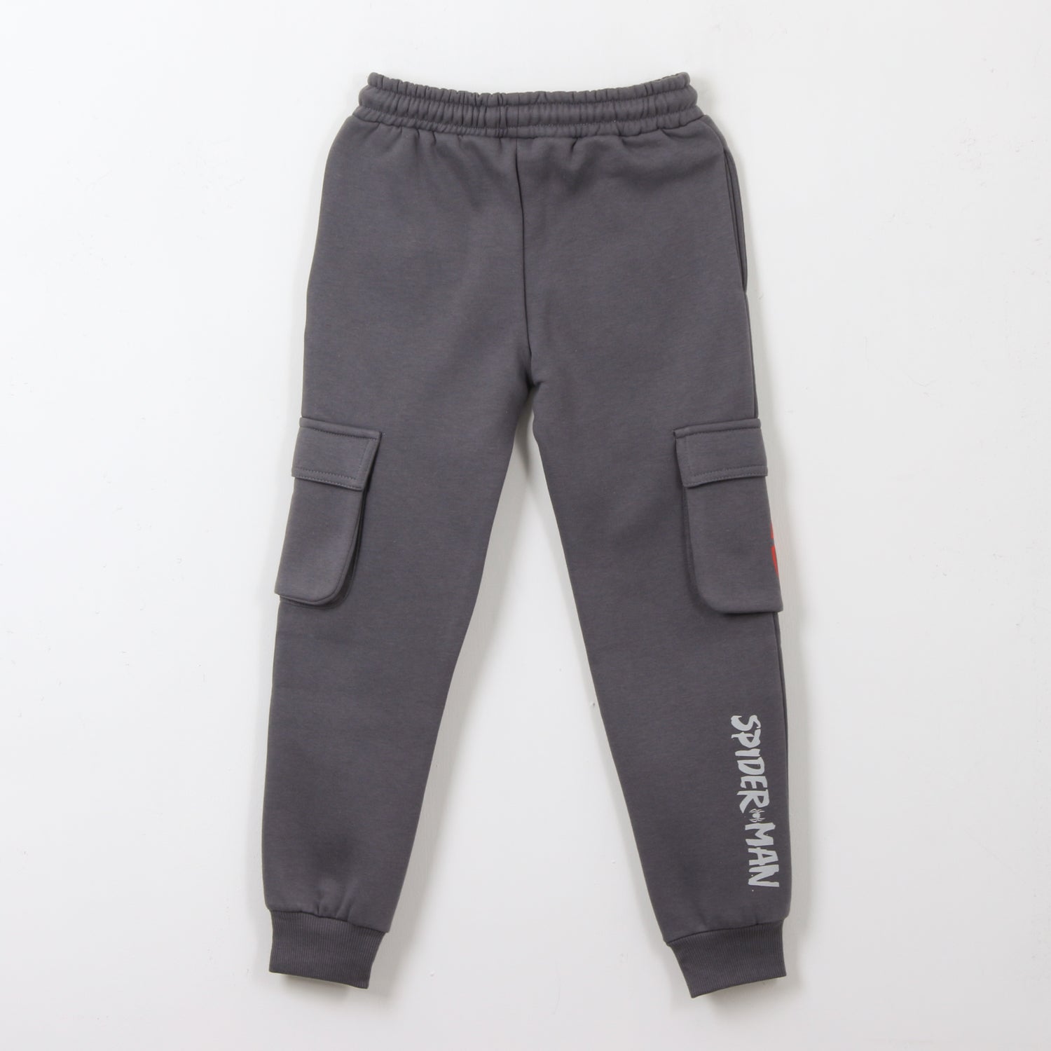 Pantalón de Buzo Niño Cargo Spiderman Gris Marvel - Pantalones Chile | The Brands Club cl