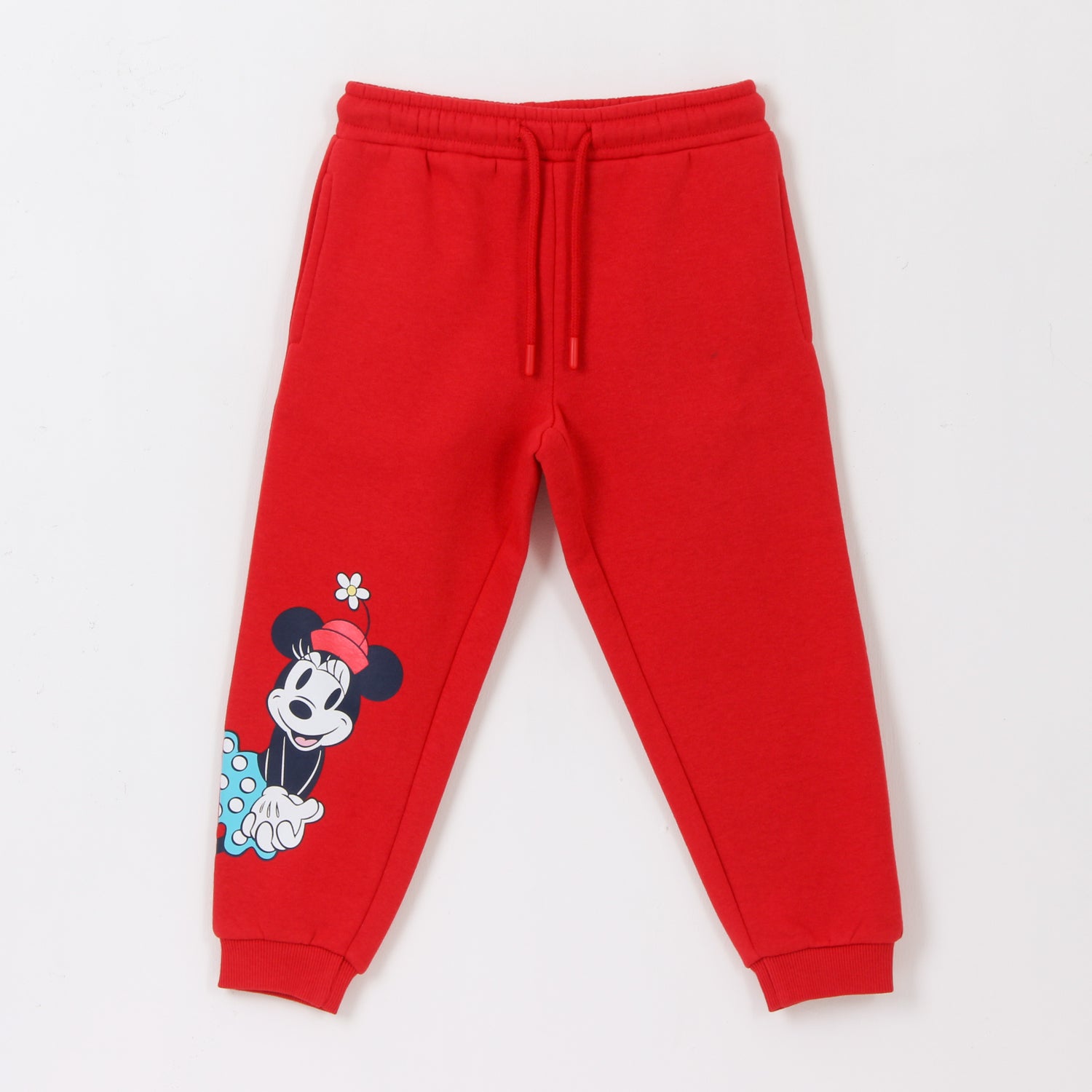 Pantalón de Buzo Niña Minnie Mouse Rojo Disney - Pantalones Chile | The Brands Club cl