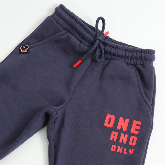 Pantalón de Buzo Niño Print Mickey Mouse Azul Marino Disney - Pantalones Chile | The Brands Club cl