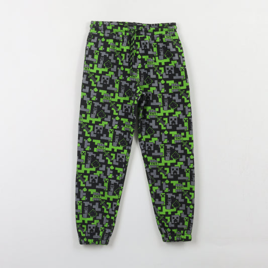 Pantalón de Buzo Niño Full Print Negro Minecraft - Pantalones Chile | The Brands Club cl