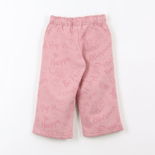 Pantalón de Buzo Niña Palazzo Skye Rosado Paw Patrol - Pantalones Chile | The Brands Club cl