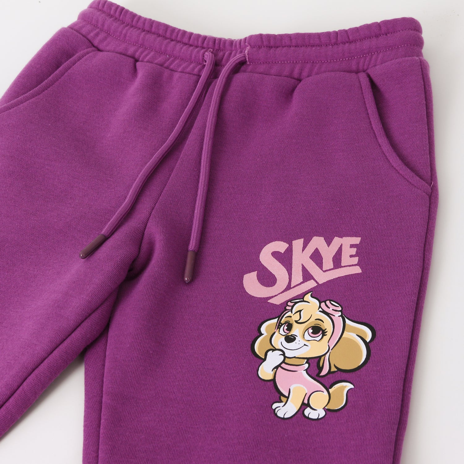 Pantalón de Buzo Niña Skye Morado Paw Patrol - Pantalones Chile | The Brands Club cl