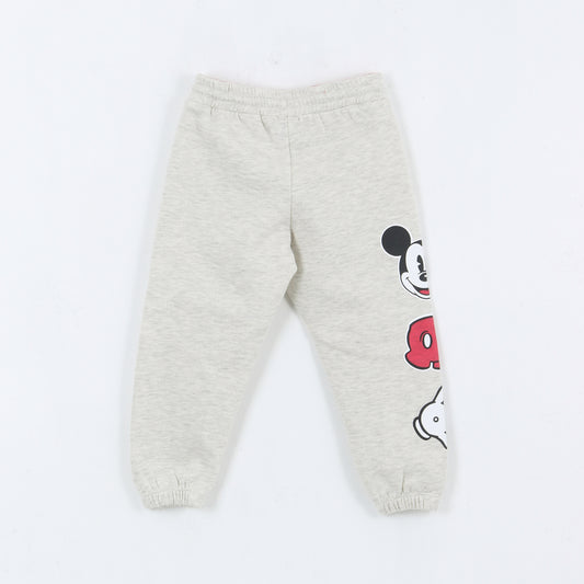 Pantalón de Buzo Niño Diseño Lateral Mickey Gris Disney - Pantalones Chile | The Brands Club cl