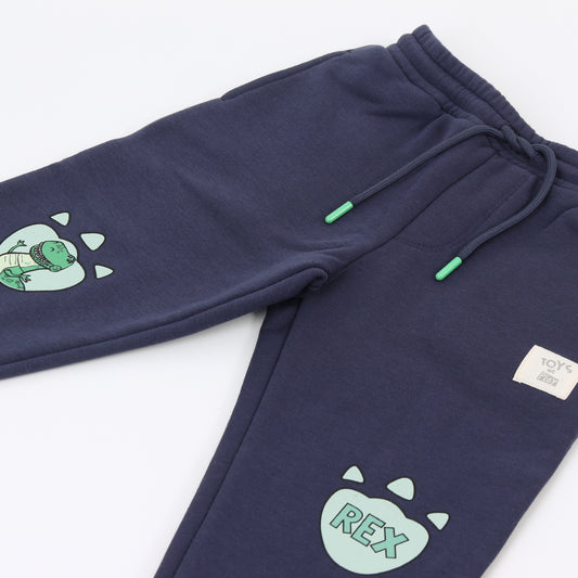 Pantalón de Buzo Niño Rex Toy Story Azul Marino Disney - Pantalones Chile | The Brands Club cl