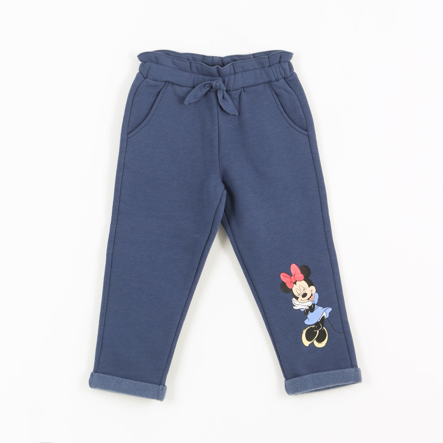 Pantalón de Buzo Niña Minnie Mouse Azul Marino Disney - Pantalones Chile | The Brands Club cl