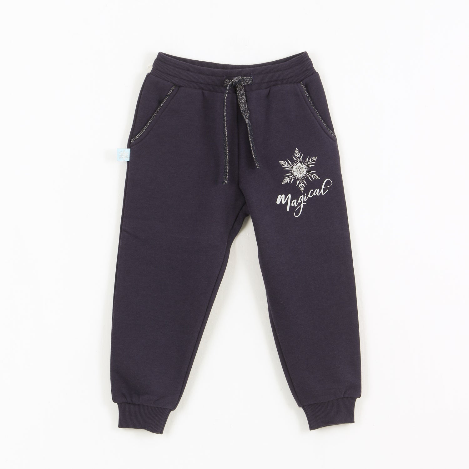 Pantalón de Buzo Niña Frozen Azul Marino Disney - Pantalones Chile | The Brands Club cl