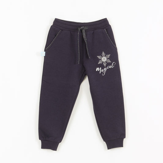Pantalón de Buzo Niña Frozen Azul Marino Disney - Pantalones Chile | The Brands Club cl