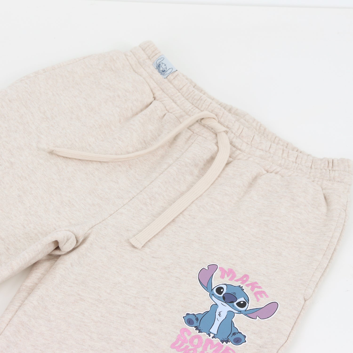 Pantalón de Buzo Niña Flare Lilo & Stitch Rosado Disney - Pantalones Chile | The Brands Club cl