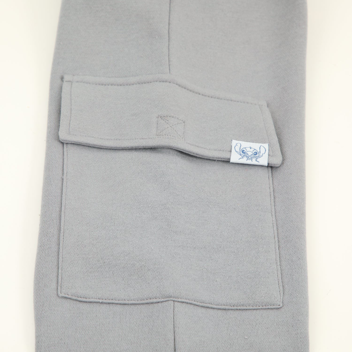 Pantalón de Buzo Niña Cargo Lilo & Stitch Gris Disney - Pantalones Chile | The Brands Club cl
