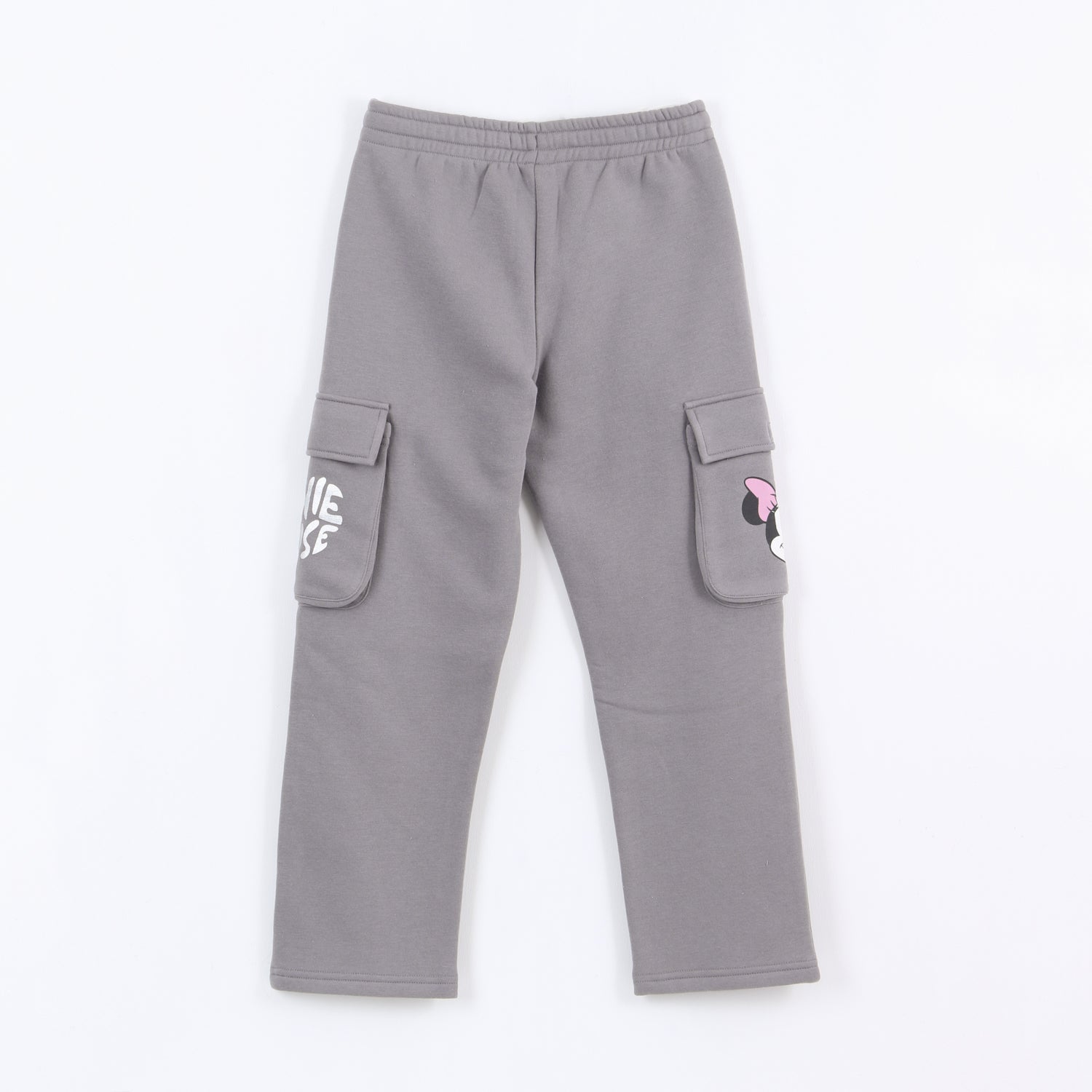 Pantalón de Buzo Niña Cargo Minnie Gris Disney - Pantalones Chile | The Brands Club cl