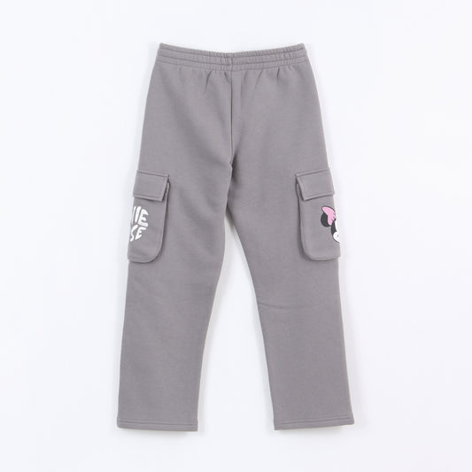 Pantalón de Buzo Niña Cargo Minnie Gris Disney - Pantalones Chile | The Brands Club cl