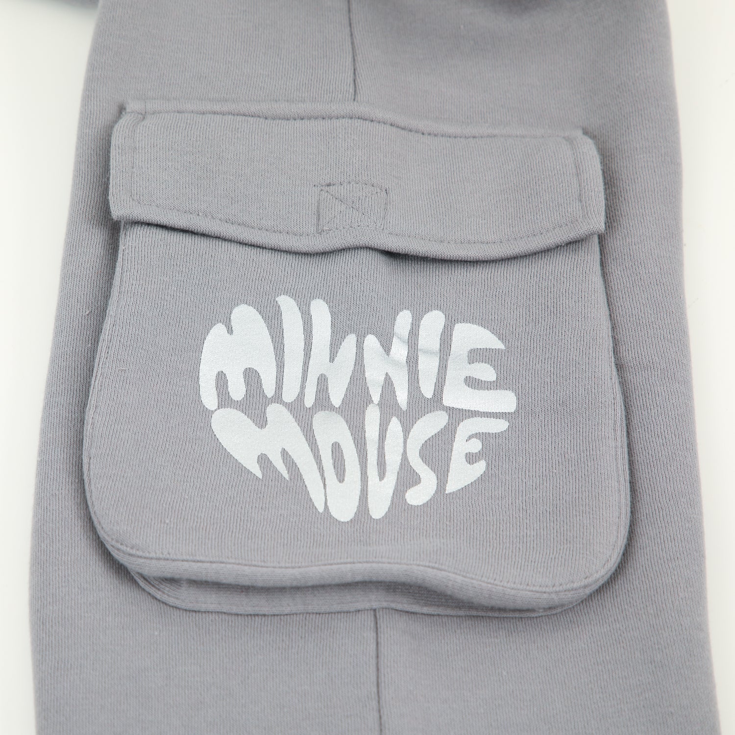 Pantalón de Buzo Niña Cargo Minnie Gris Disney - Pantalones Chile | The Brands Club cl