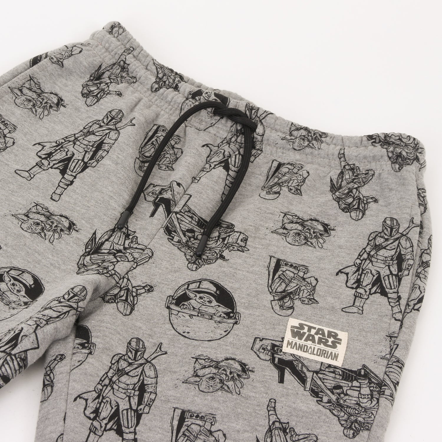 Pantalón de Buzo Full Print The Mandalorian Gris Star Wars - Pantalones Chile | The Brands Club cl