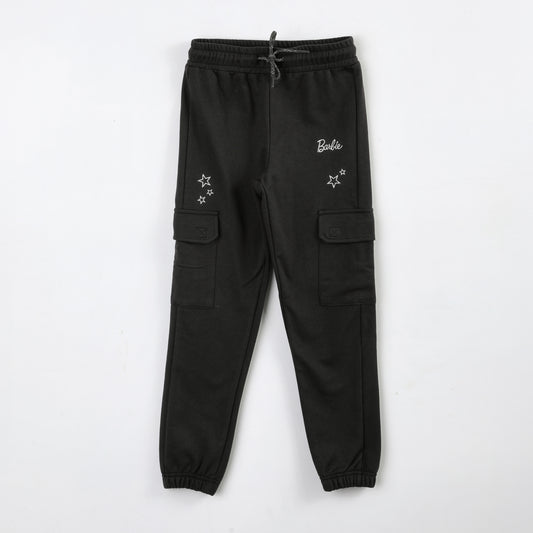 Pantalón de Buzo Niña Barbie Estrellas Negro - Pantalones Chile | The Brands Club cl