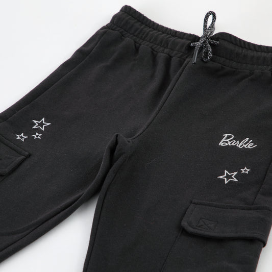 Pantalón de Buzo Niña Barbie Estrellas Negro - Pantalones Chile | The Brands Club cl