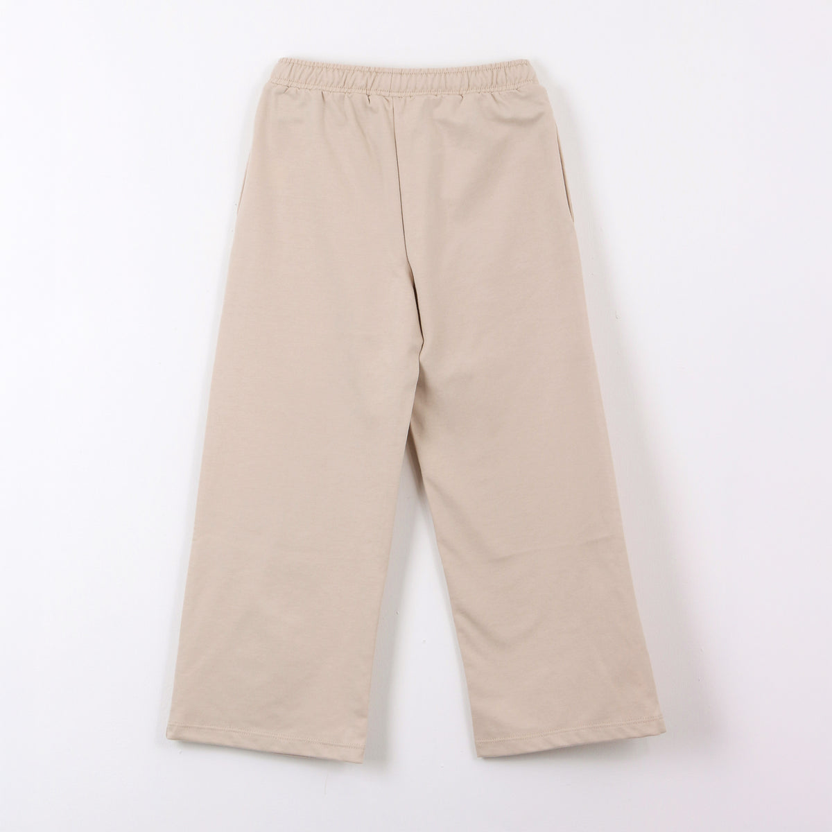 Pantalón de Buzo Niña Stitch & Angel Disney Flare Beige - Pantalones Chile | The Brands Club cl