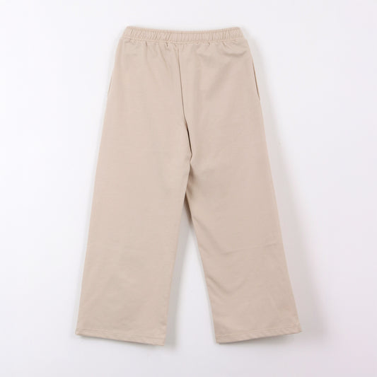 Pantalón de Buzo Niña Stitch & Angel Disney Flare Beige - Pantalones Chile | The Brands Club cl