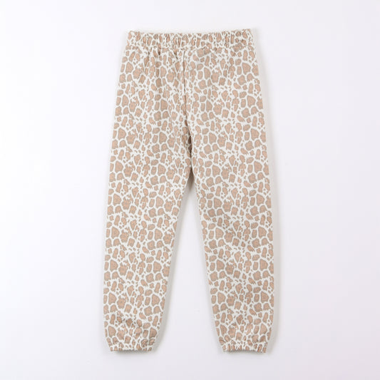 Pantalón de Buzo Niña Minnie Disney Animal Print Beige - Pantalones Chile | The Brands Club cl