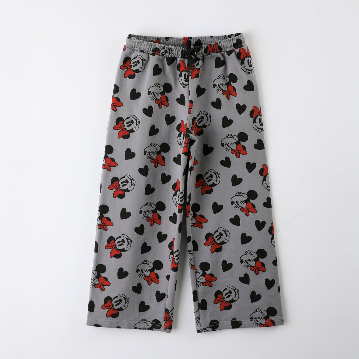 Pantalón de Buzo Niña Minnie Disney Palazzo Full Print Gris - Pantalones Chile | The Brands Club cl