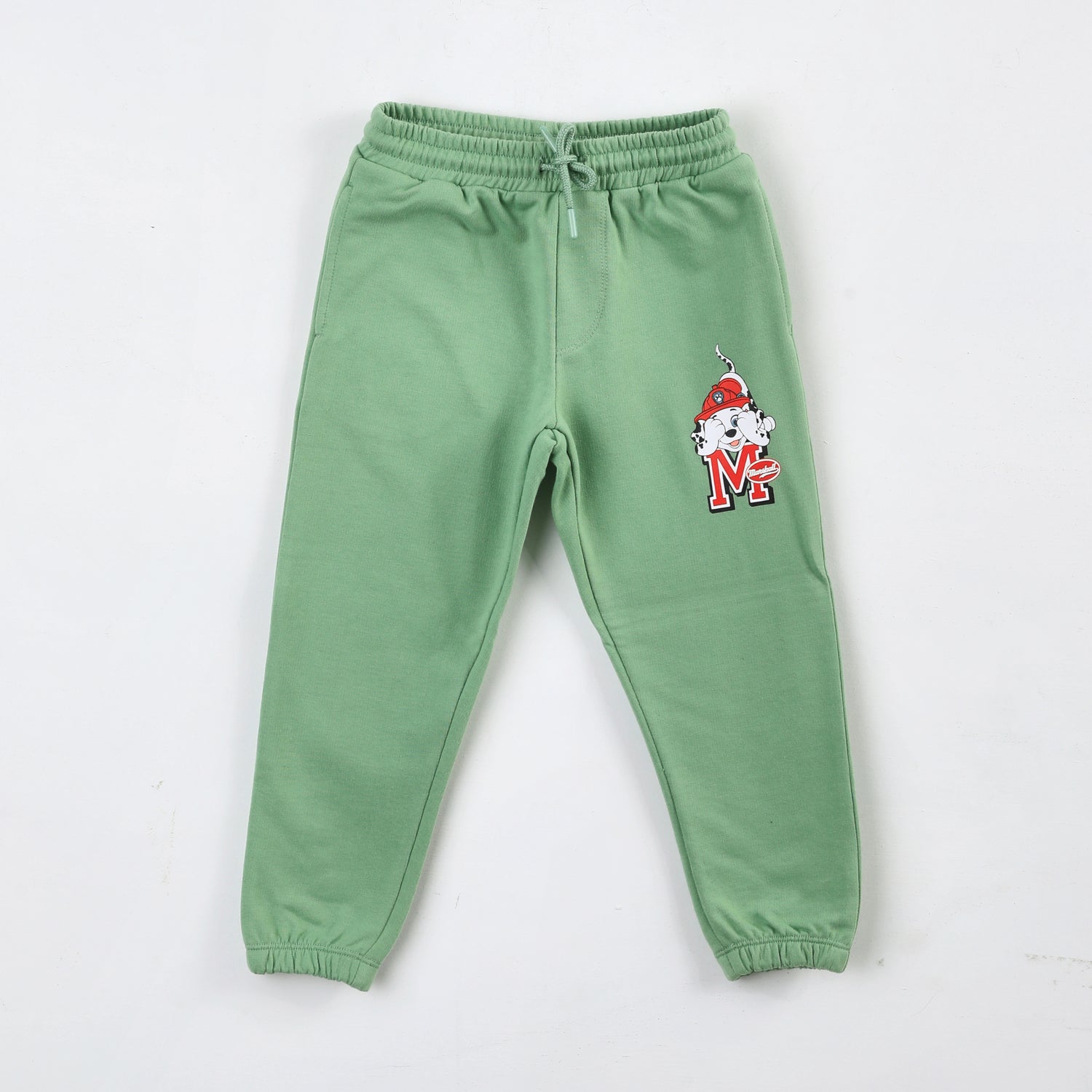 Pantalón de Buzo Niño Estampado Verde Paw Patrol