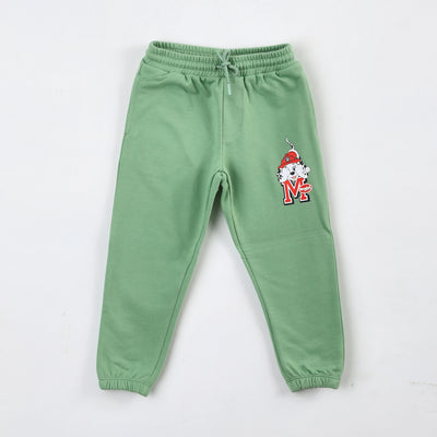 Pantalón de Buzo Niño Paw Patrol Estampado Verde