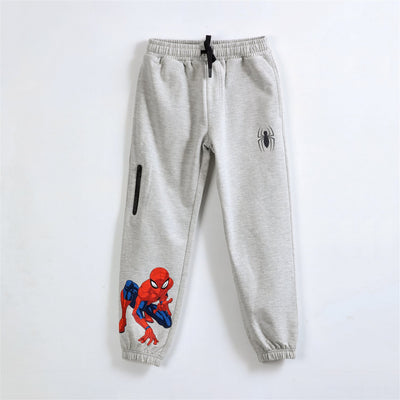 Pantalón de Buzo Niño Spiderman Marvel Gris
