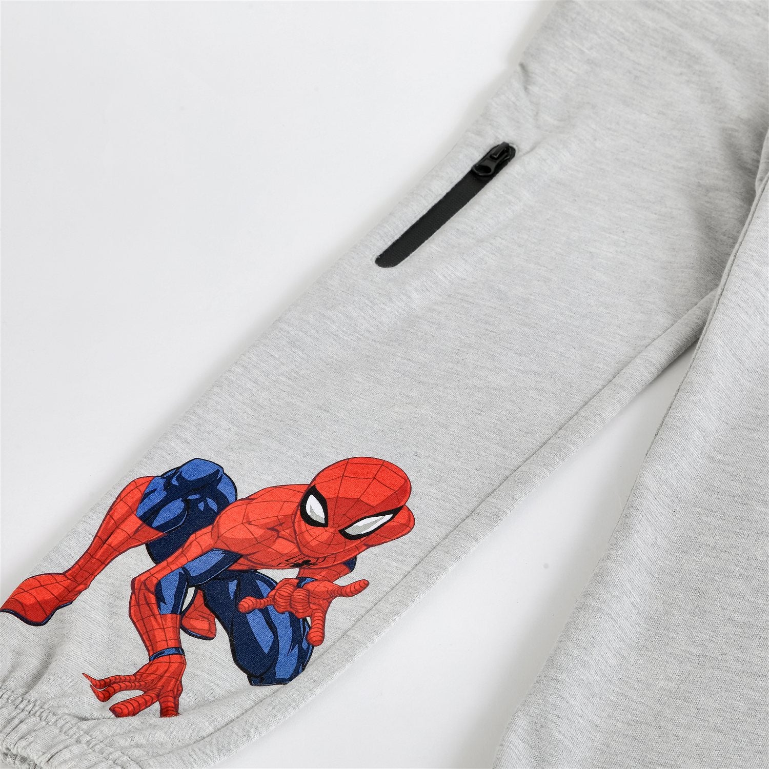 Pantalón de Buzo Niño Spiderman Gris Marvel