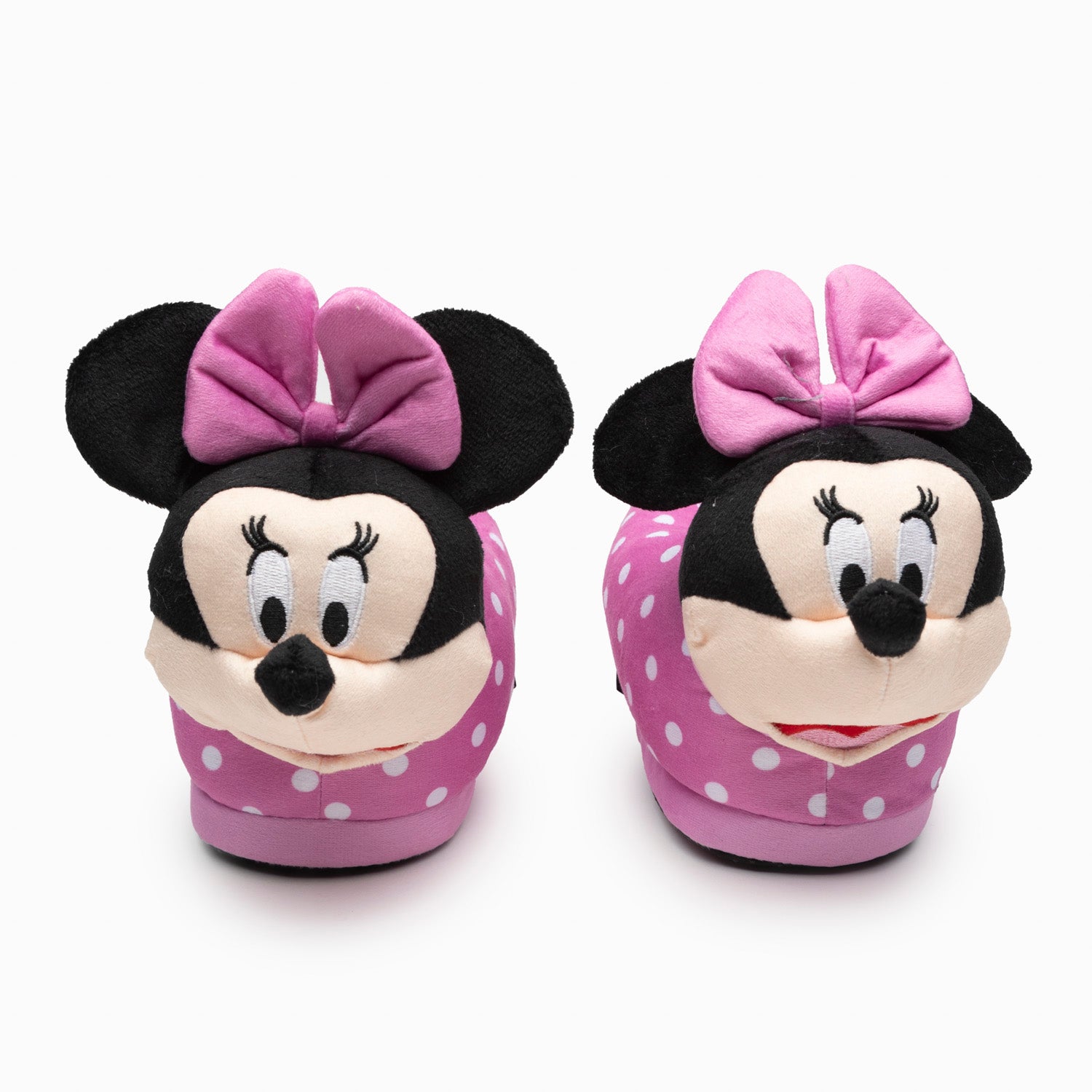 Pantufla 3D Niña Rosada Minnie Disney