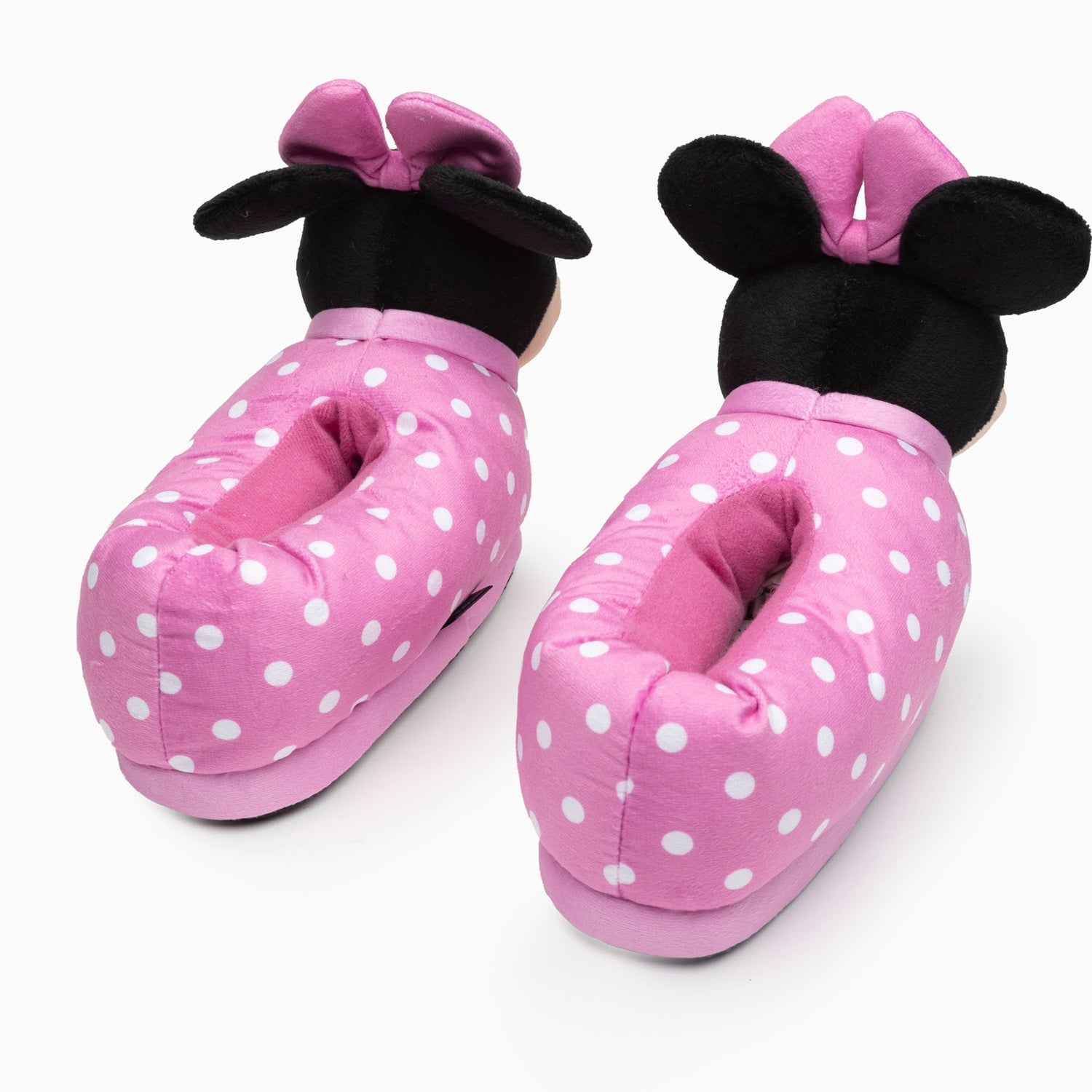Pantufla 3D Niña Rosada Minnie Disney