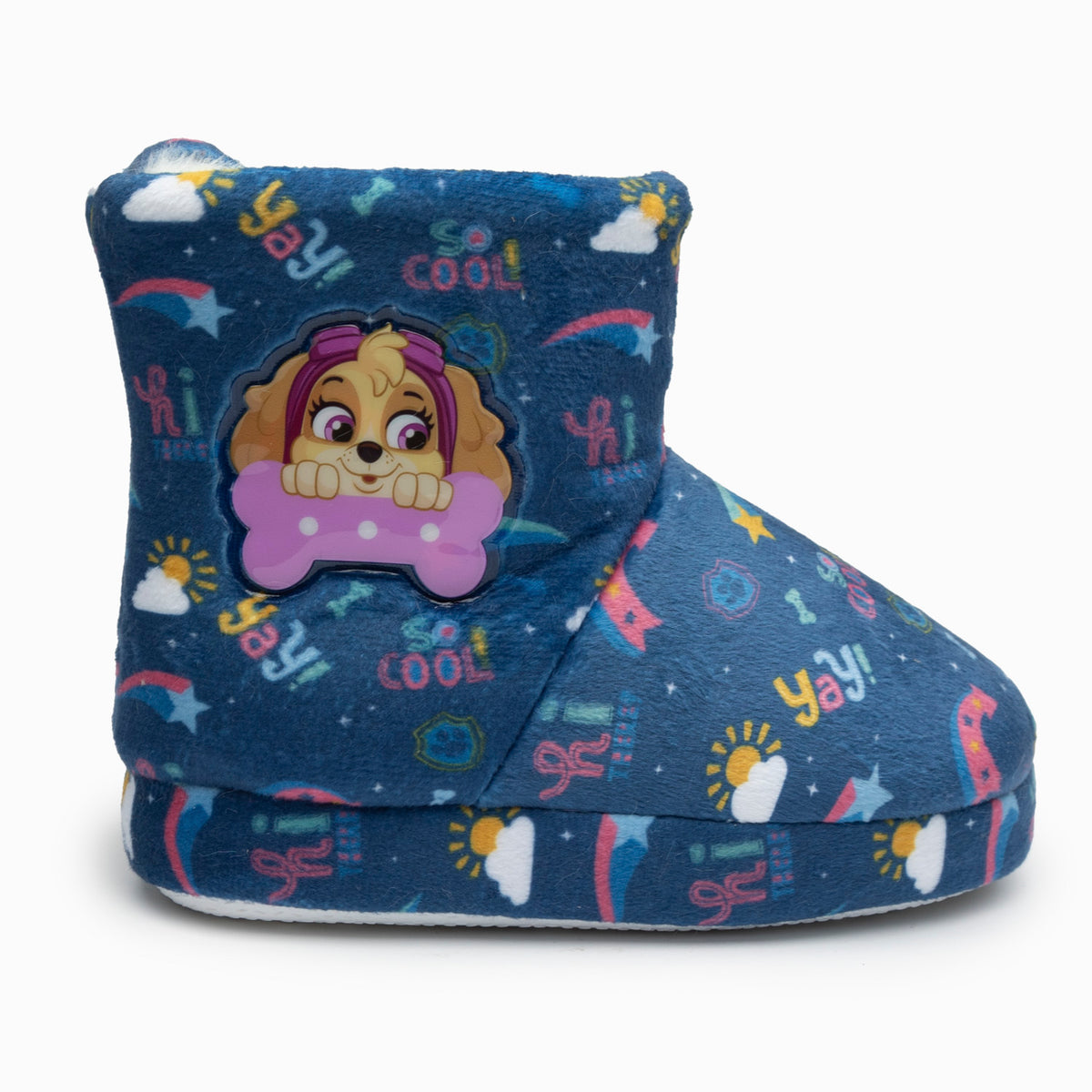 Pantufla Bota Niña Skye Azul Paw Patrol