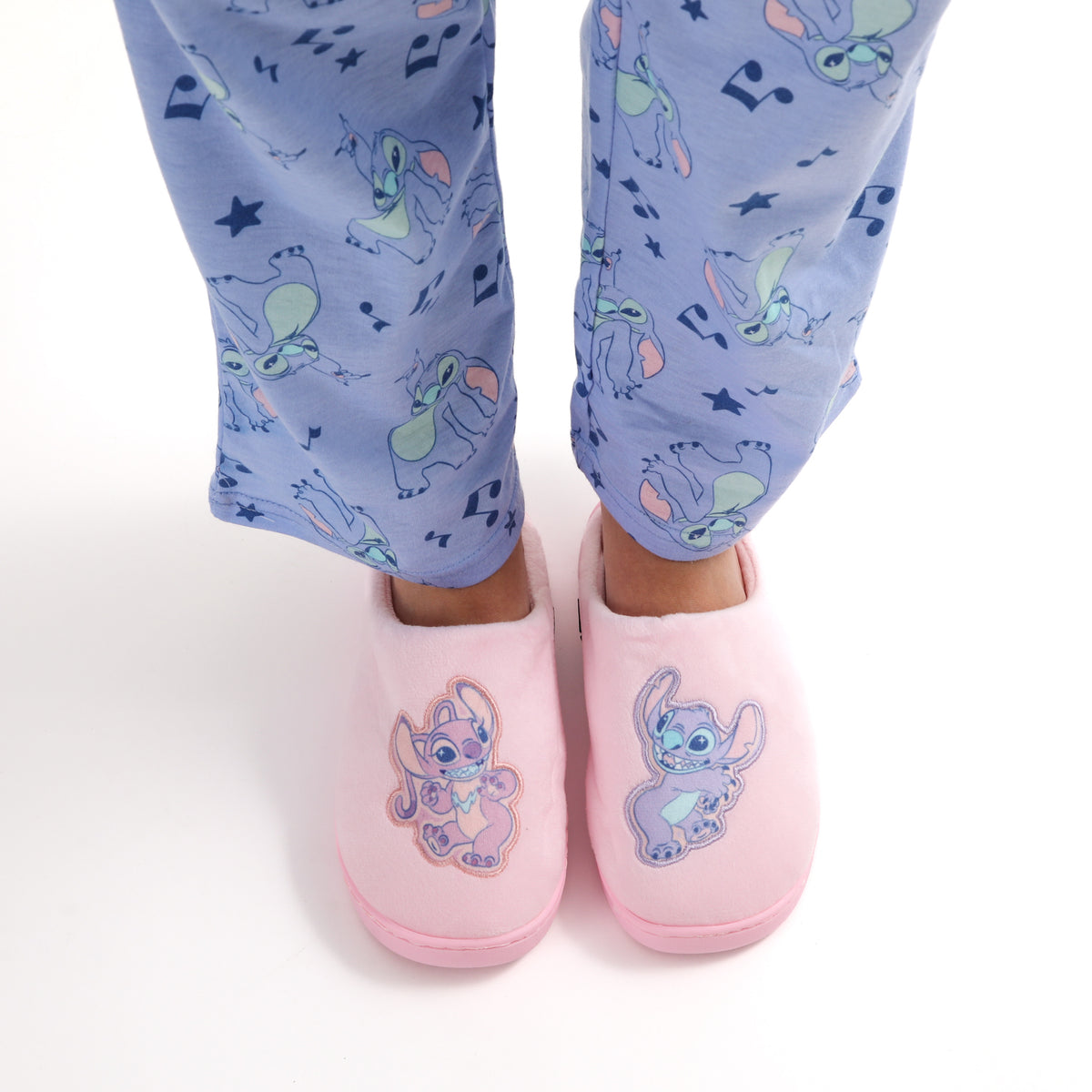 Pantufla Mujer Lilo & Stitch Friends Rosado Disney