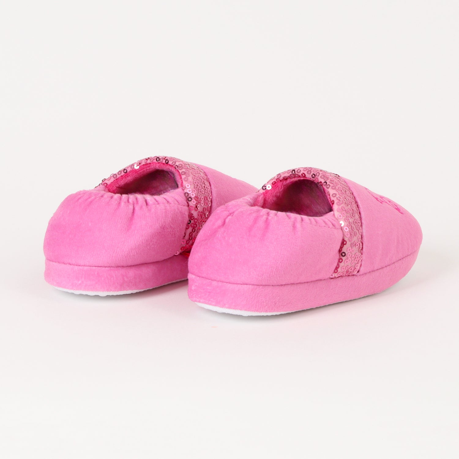 Pantufla Niña Lentejuelas Rosado Barbie
