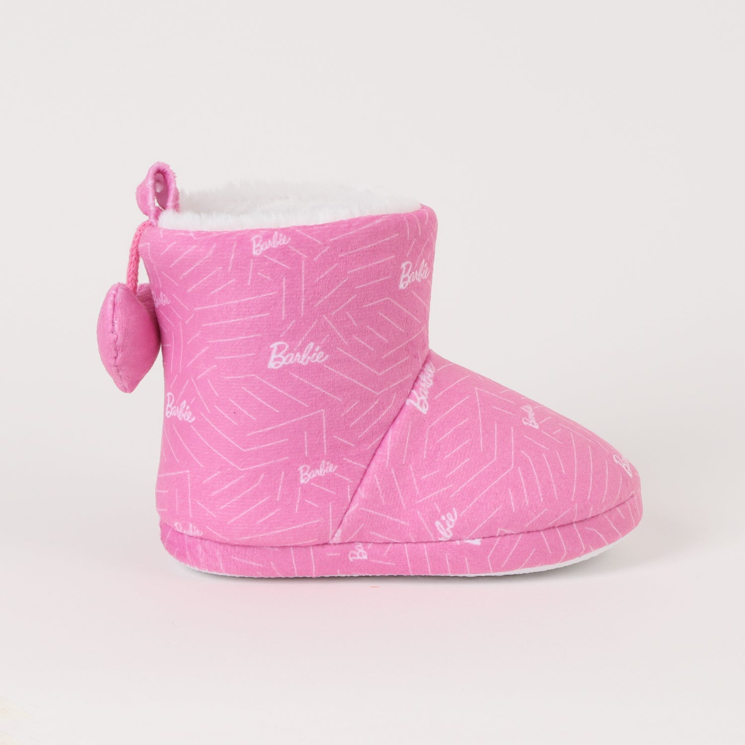 Pantufla Niña Pompom Rosado Barbie