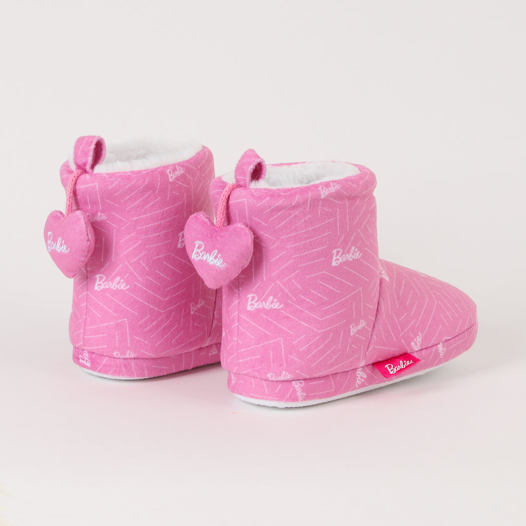Pantufla Niña Pompom Rosado Barbie