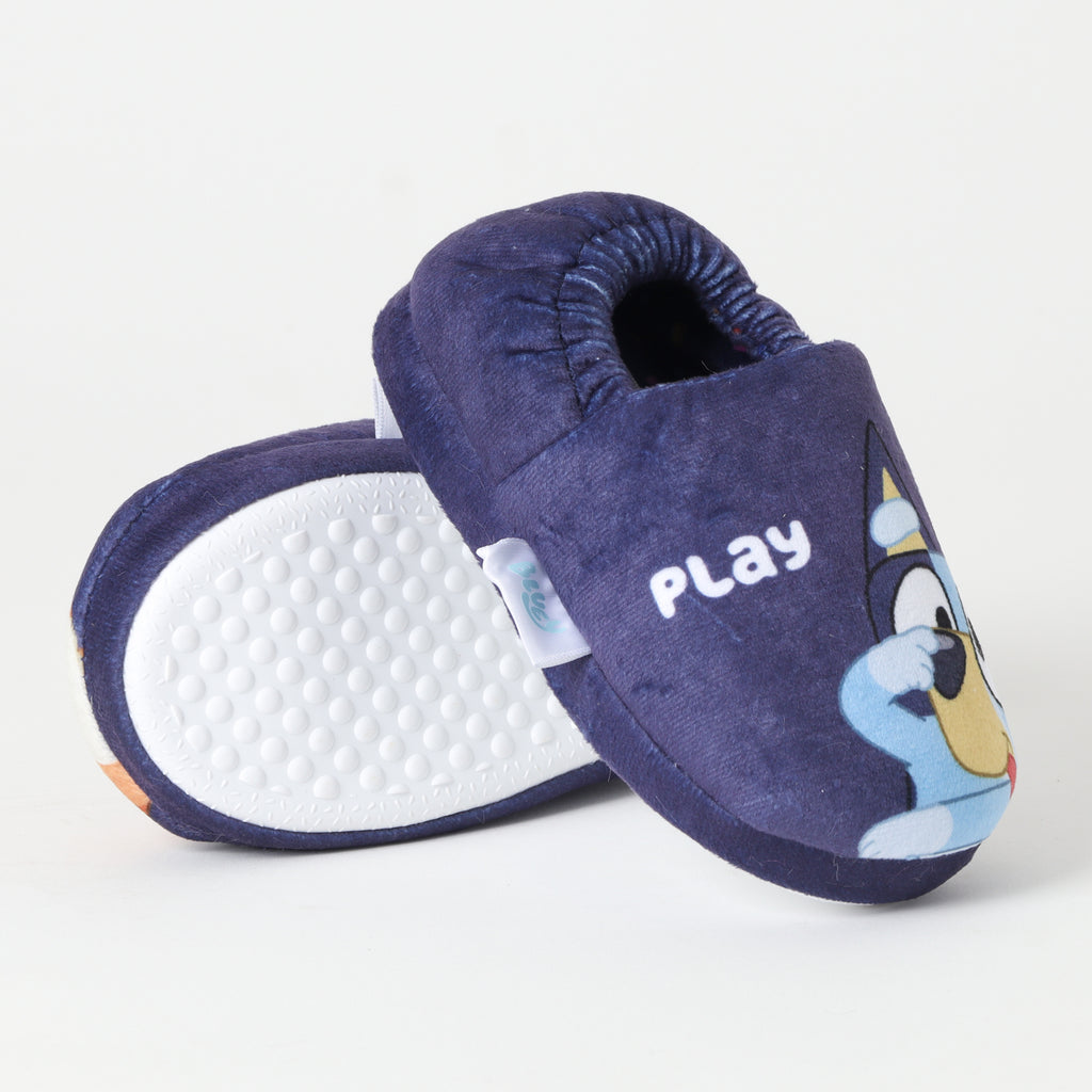 Pantufla Niña Friends Azul Bluey